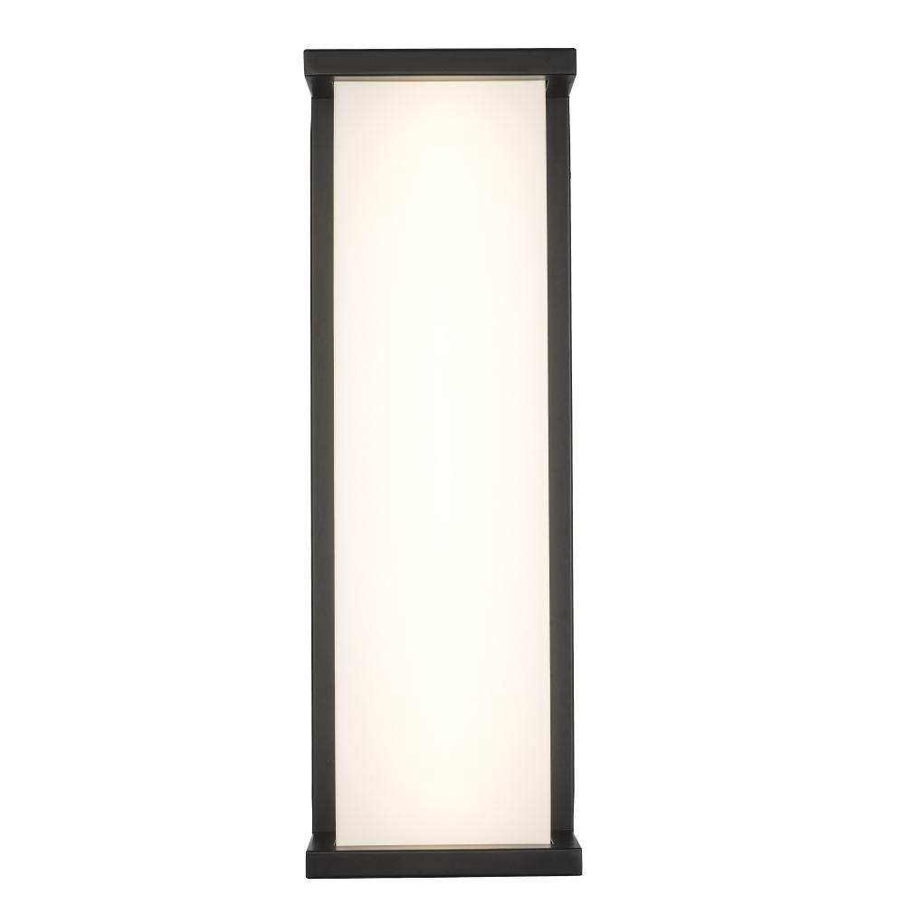 LED WALL-8" SQUARE-ADA-BK